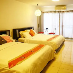 Pattaya 7 Hostel Представительский номер с разными типами кроватей фото 3