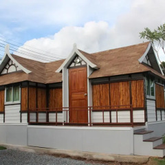 Отель De Coco House Sriracha 3* Бунгало Делюкс с различными типами кроватей фото 13