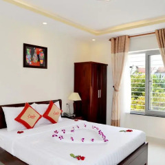 Отель NuNi Hoi An Homestay 2* Улучшенный номер с различными типами кроватей фото 3
