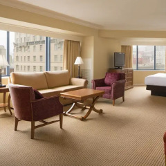 Отель Hilton San Francisco Union Square 4* Полулюкс с различными типами кроватей фото 2