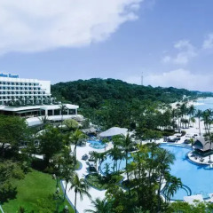 Отель Shangri-Las Rasa Sentosa Resort & Spa 5* Улучшенный номер с двуспальной кроватью фото 4