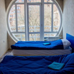 Хостел ID Hostel Rostov Стандартный номер с двуспальной кроватью (общая ванная комната) фото 7