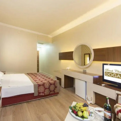 Отель Beach Club Doganay - All Inclusive 5* Стандартный номер с различными типами кроватей фото 8