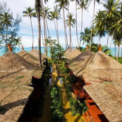 Отель Lipa Bay Resort 3* Вилла с различными типами кроватей фото 5