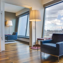 Radisson Blu Hotel, Frankfurt 4* Стандартный номер с различными типами кроватей фото 3