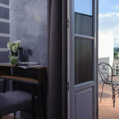Отель Lungarno Vespucci 50 4* Номер Делюкс с различными типами кроватей фото 8