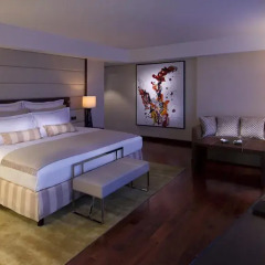 Отель Jumeirah Frankfurt 5* Номер Делюкс с двуспальной кроватью фото 5