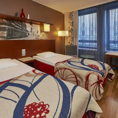 Отель Scandic Kaisaniemi 3* Стандартный номер с 2 отдельными кроватями фото 8