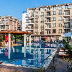Отель in Dawn Park Aparthotel Болгария, Солнечный берег - отзывы, цены и фото номеров - забронировать отель in Dawn Park Aparthotel онлайн бассейн