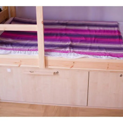 Hostel Goodmo Кровать в общем номере с двухъярусной кроватью фото 6