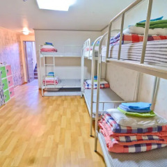 Отель Kimchee Hongdae Guesthouse Кровать в общем номере с двухъярусной кроватью фото 10