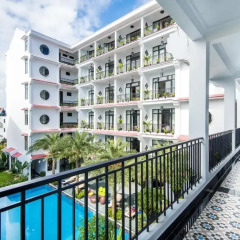 Отель Belle Maison Hadana Hoi An Resort & Spa - managed by H&K Hospitality. 4* Номер Делюкс с двуспальной кроватью фото 12