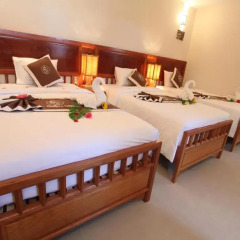 Отель Hoi An River Palm Villas 3* Стандартный номер с различными типами кроватей фото 3