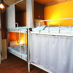 The One Hostel Кровать в общем номере с двухъярусной кроватью фото 27