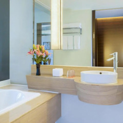 Отель Le Meridien Xiamen 5* Улучшенный номер с различными типами кроватей