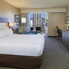 DoubleTree by Hilton Hotel Alana - Waikiki Beach 3* Люкс с различными типами кроватей фото 2