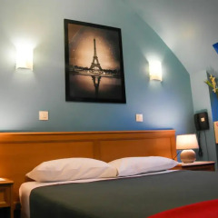 Отель Hôtel Audran 2* Стандартный номер с различными типами кроватей фото 4