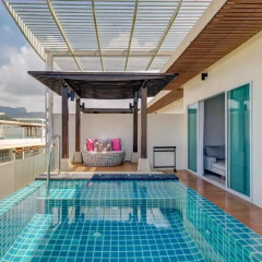 Отель The Pelican Residence & Suite Krabi 4* Люкс повышенной комфортности с двуспальной кроватью фото 11