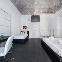 Отель B&B White Люкс разные типы кроватей фото 11