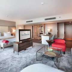 The Marmara Taksim 5* Люкс Bosphorus с двуспальной кроватью фото 8