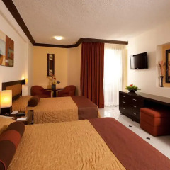 Hotel El Conquistador del Paseo de Montejo 3* Стандартный номер с различными типами кроватей фото 10
