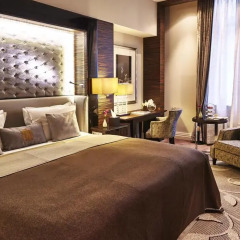 Отель Steigenberger Frankfurter Hof 5* Улучшенный номер с различными типами кроватей фото 4