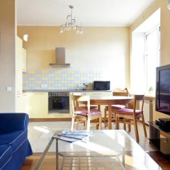 Апартаменты Apartments Presnya комната для гостей фото 2