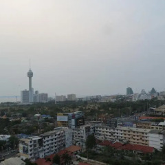 Апартаменты View Talay 2 Suite Apartments Паттайя балкон