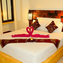 Отель Lanta Pearl Beach Resort 3* Бунгало с различными типами кроватей фото 12