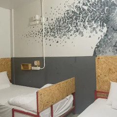 Bed Hostel Номер Эконом разные типы кроватей фото 5