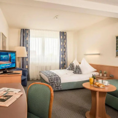 Hotel Am Moosfeld 4* Стандартный номер с различными типами кроватей фото 8