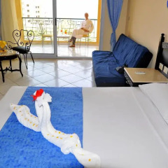 Отель King Tut Aqua Park Beach Resort - All Inclusive 3* Улучшенный номер с различными типами кроватей фото 6