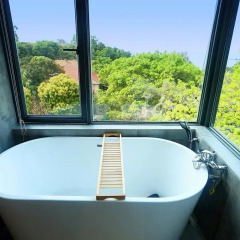 Отель Xiamen Gulangyu Liuyue Sea View Hotel Китай, Сямынь - отзывы, цены и фото номеров - забронировать отель Xiamen Gulangyu Liuyue Sea View Hotel онлайн ванная фото 2