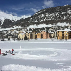 Отель Bernina 1865 Швейцария, Самедан - отзывы, цены и фото номеров - забронировать отель Bernina 1865 онлайн спортивное сооружение