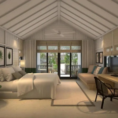 Отель Paradise Beach Resort Samui 4* Вилла с различными типами кроватей фото 6