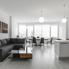 Апартаменты At Home Apartment Улучшенные апартаменты с различными типами кроватей фото 4