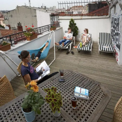 Hush Hostel Lounge Кровать в общем номере двухъярусные кровати фото 6