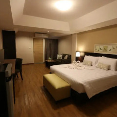 Отель Golden Jade Suvarnabhumi 3* Улучшенный номер двуспальная кровать фото 3