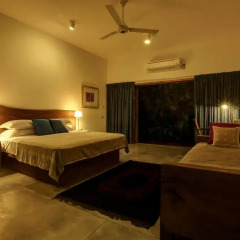 Отель Villa Saffron Hikkaduwa 4* Стандартный номер с различными типами кроватей фото 6