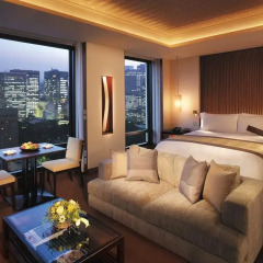 Отель The Peninsula Tokyo 5* Улучшенный номер с различными типами кроватей фото 17