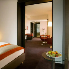 Отель Vienna House Andel's Cracow 4* Стандартный номер с различными типами кроватей фото 13