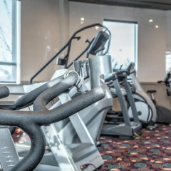 Отель Executive Royal Hotel Calgary Канада, Калгари - отзывы, цены и фото номеров - забронировать отель Executive Royal Hotel Calgary онлайн фитнесс-зал