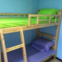 Chengdu Panda Baby Youth Hostel Кровать в общем номере с двухъярусной кроватью