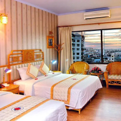 Green Hotel Nha Trang 3* Стандартный номер с различными типами кроватей фото 12