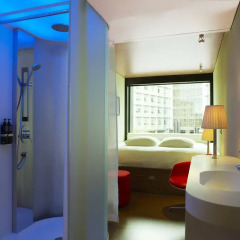 Отель citizenM New York Times Square 4* Стандартный номер с двуспальной кроватью