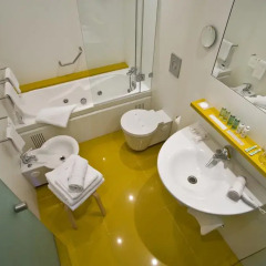 Hotel Gourmet Empordà 4* Стандартный семейный номер разные типы кроватей фото 7