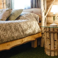 Hotel LogHouse Стандартный номер двуспальная кровать фото 32