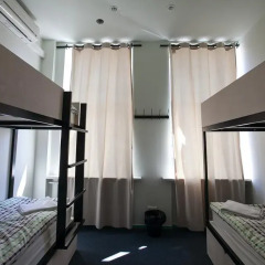 V4Vilnius Hostel Кровать в общем номере с двухъярусной кроватью фото 4