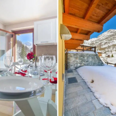 Апартаменты Gressoney Halldis Apartments ванная