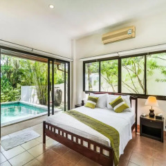 Отель 3 Bedroom Sea View Villa - Plai Laem (APS3) Таиланд, Самуи - отзывы, цены и фото номеров - забронировать отель 3 Bedroom Sea View Villa - Plai Laem (APS3) онлайн комната для гостей фото 5
